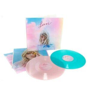 TAYLOR SWIFT LOVER 2019 Limited Edition LP - Pink/Blue Vinyl - SEALED NEW